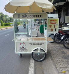 Xe Đẩy Cà Phê Mẫu 05