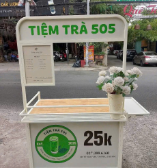 Quầy Trà Sữa Mẫu 05