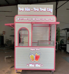 Quầy Trà Sữa Mẫu 03