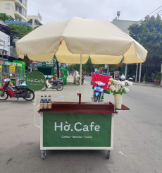 Xe Đẩy Cà Phê Mẫu 08
