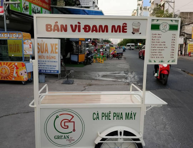 Mẫu xe bán cà phê đẹp ở SG – Giải pháp khởi nghiệp ít vốn, lợi nhuận cao