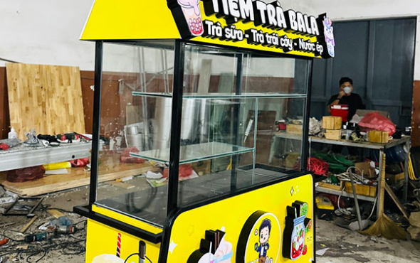 Xe Đẩy Trà Sữa