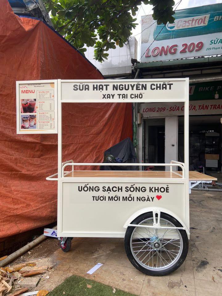 Mẫu xe bán cà phê đẹp ở SG
