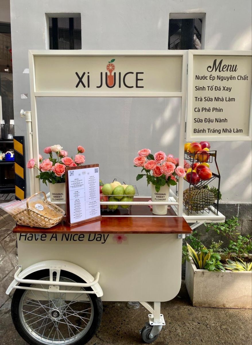 Xe bán trà sữa Cần Thơ