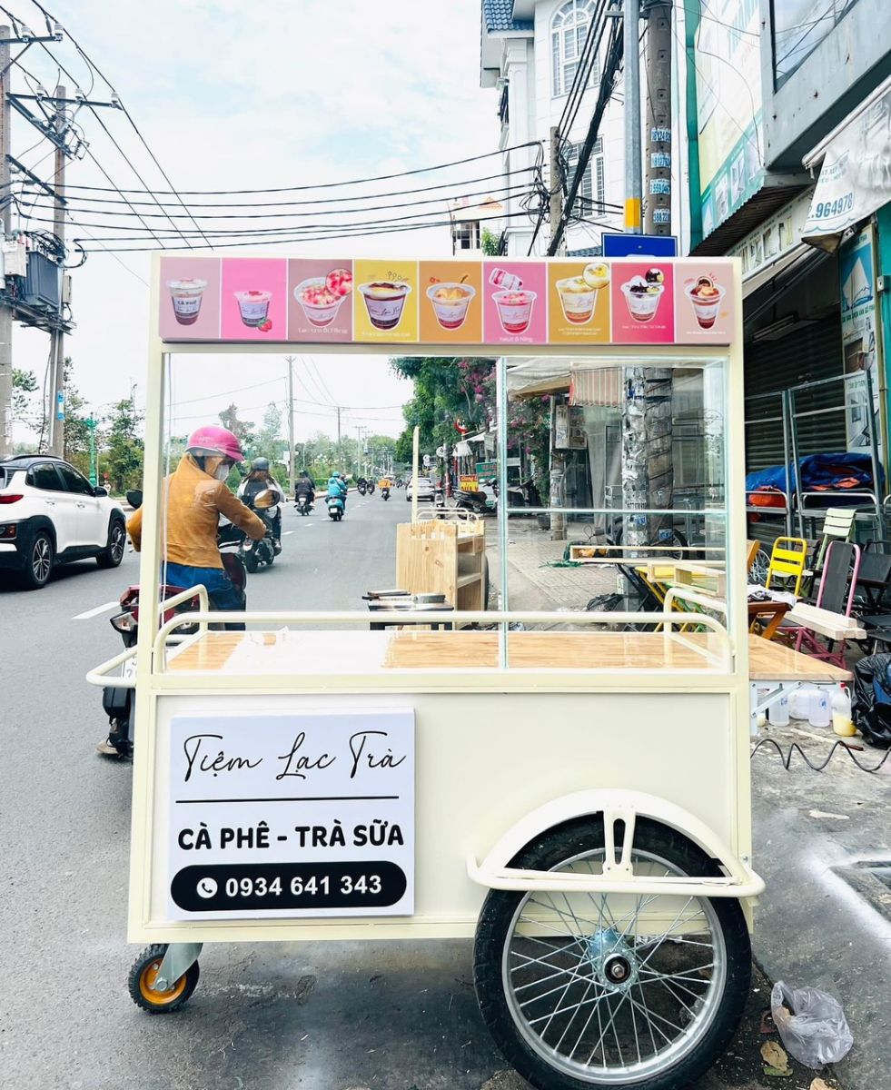 Xe bán trà sữa Cần Thơ